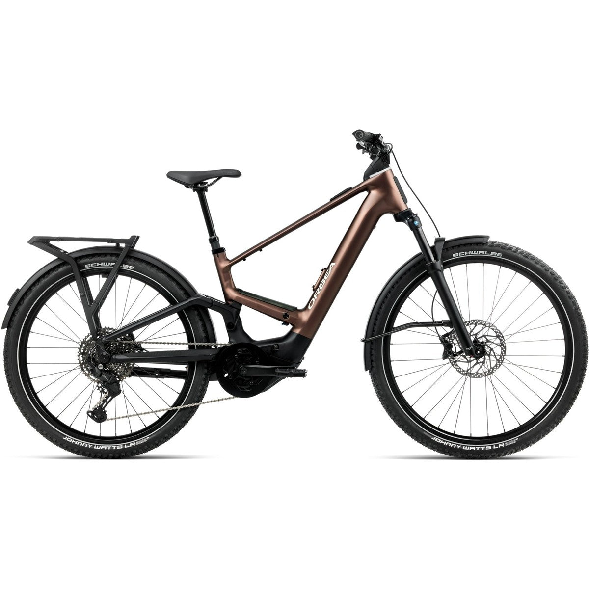 Elcykel Hybrid Orbea Muga 30 600Wh Metallic Rust/Diamond Black