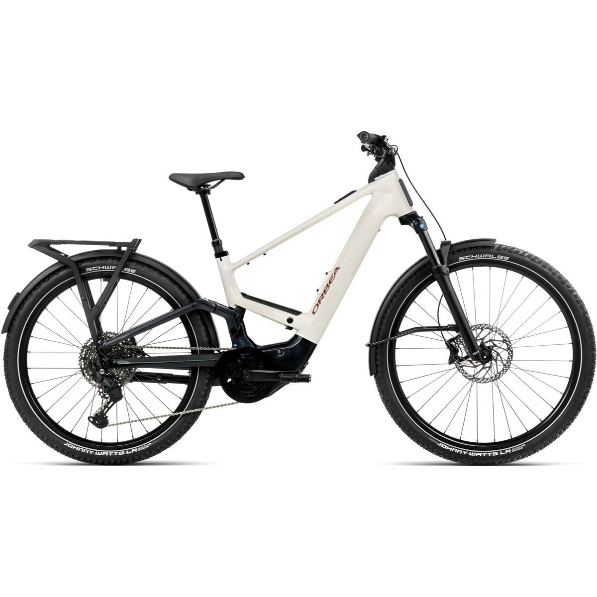 Elcykel Hybrid Orbea Muga 30 600Wh Ivory White/Black