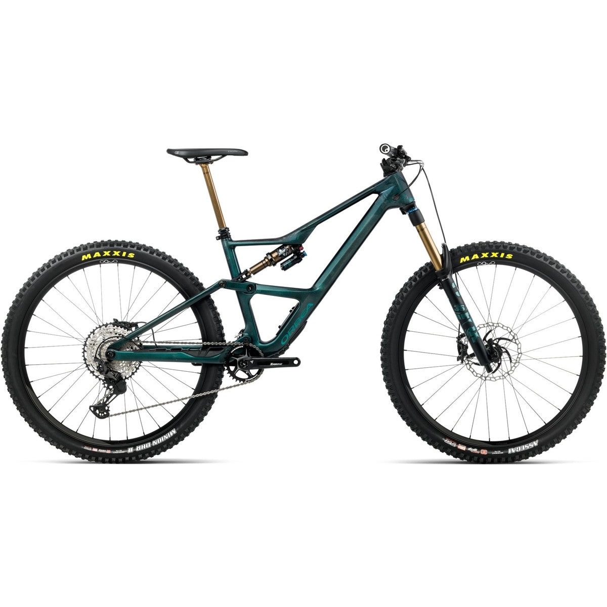 Heldämpad MTB Orbea Occam LT M10 Escape Green/Carbon View Gloss