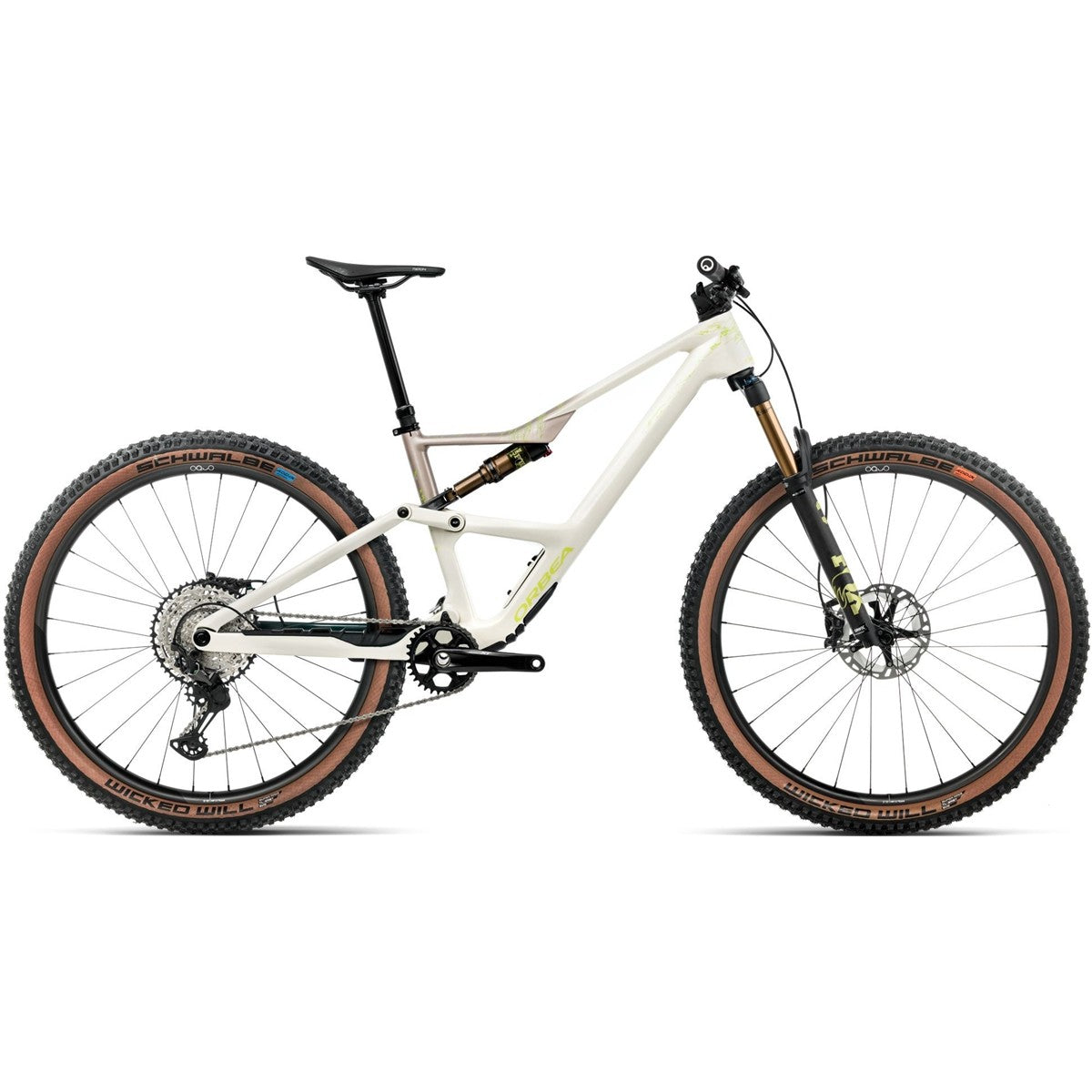 Heldämpad MTB Orbea Occam SL M10 Ivory White/Nickel