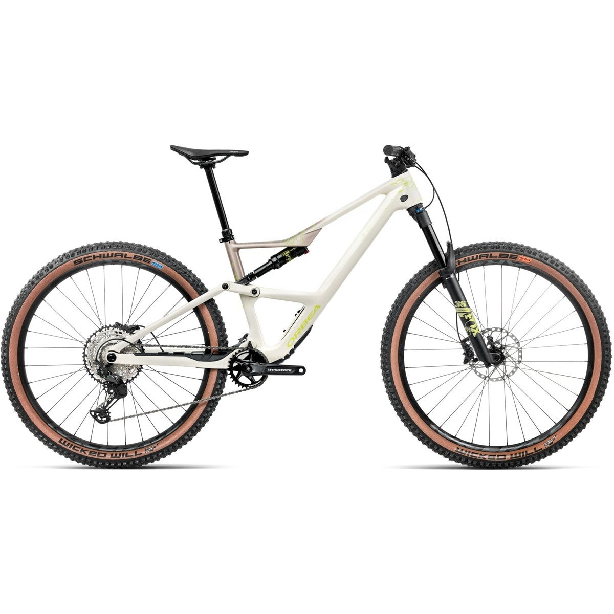 Heldämpad MTB Orbea Occam SL M30 Ivory White/Nickel