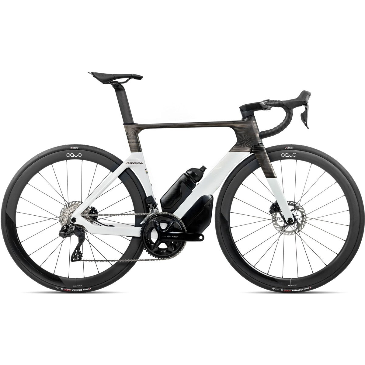 Aeroracer Orbea Orca Aero M35iLTD PWR 105 Di2 Magic Gold/Carbon Raw