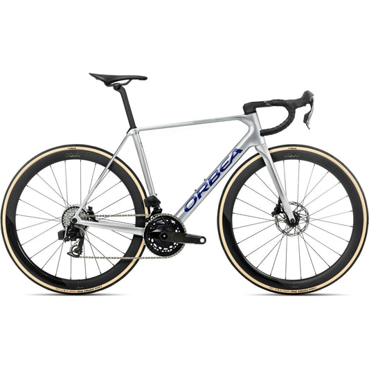 Racercykel Orbea Orca M21eLTD PWR Force AXS Spark Silver/Titain Grey