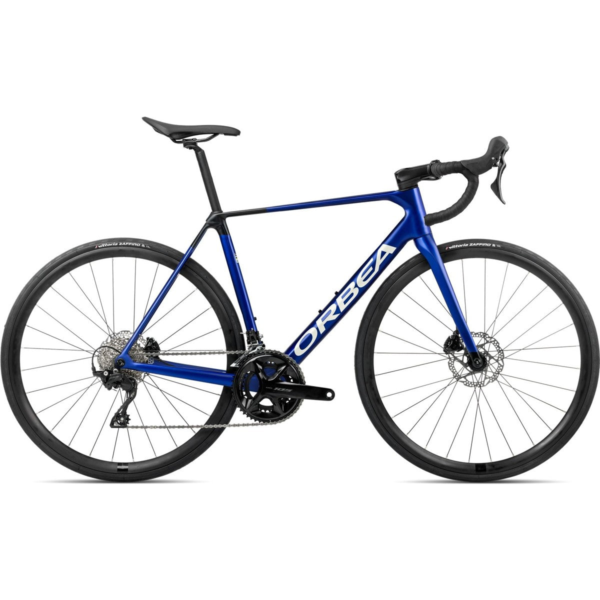Racercykel Orbea Orca M30 105 Cobalt Blue/Carbon Raw