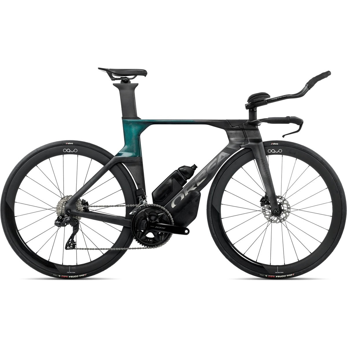 Triathloncykel Orbea Ordu M30iLTD 105 Di2 Diamond Carbon View/Evasion Green