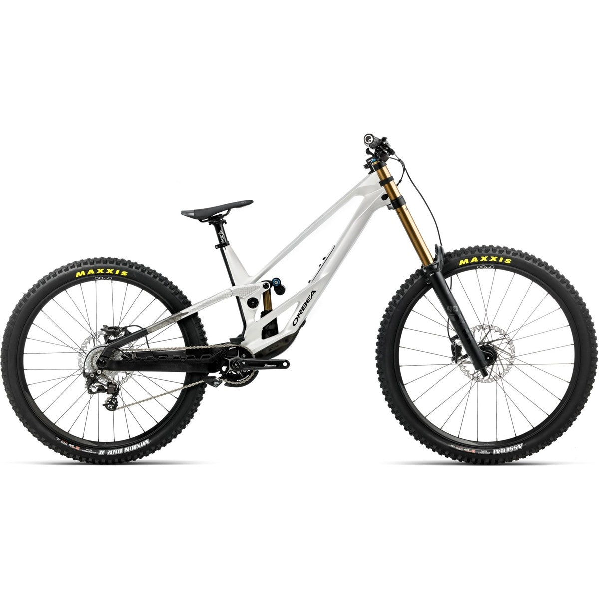 Downhillcykel Orbea Rallon D-LTD 450CS White Chich/Diamond Black