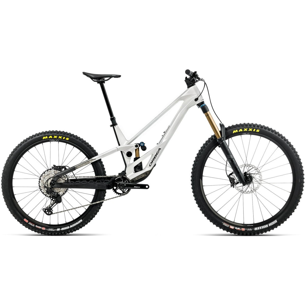 Enduro MTB Orbea Rallon E-Team 450CS White Chich/Diamond Black