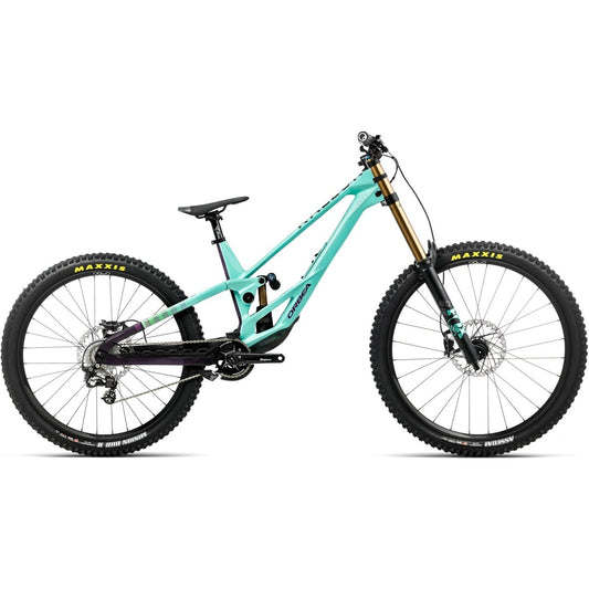 Downhillcykel Orbea Rallon D-LTD 442CS Aloha Green/Fantasy Purple Carbon View