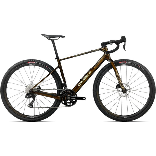 Gravelcykel Orbea Terra M20iTeam GRX Di2 Caramel Carbon View