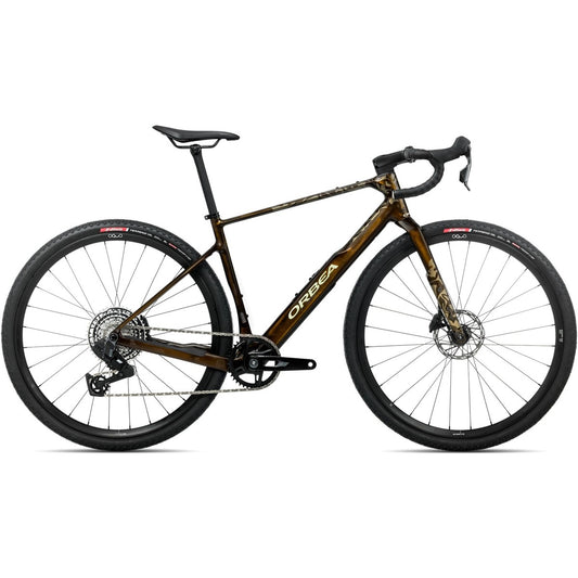 Gravelcykel Orbea Terra M31eTeam 1X Rival AXS Caramel Carbon View