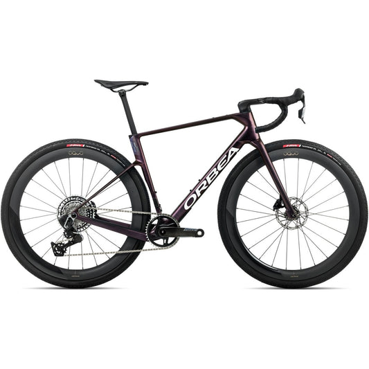 Gravelcykel Orbea Terra Race M21eLTD 1X Force AXS Sunset Carbon View