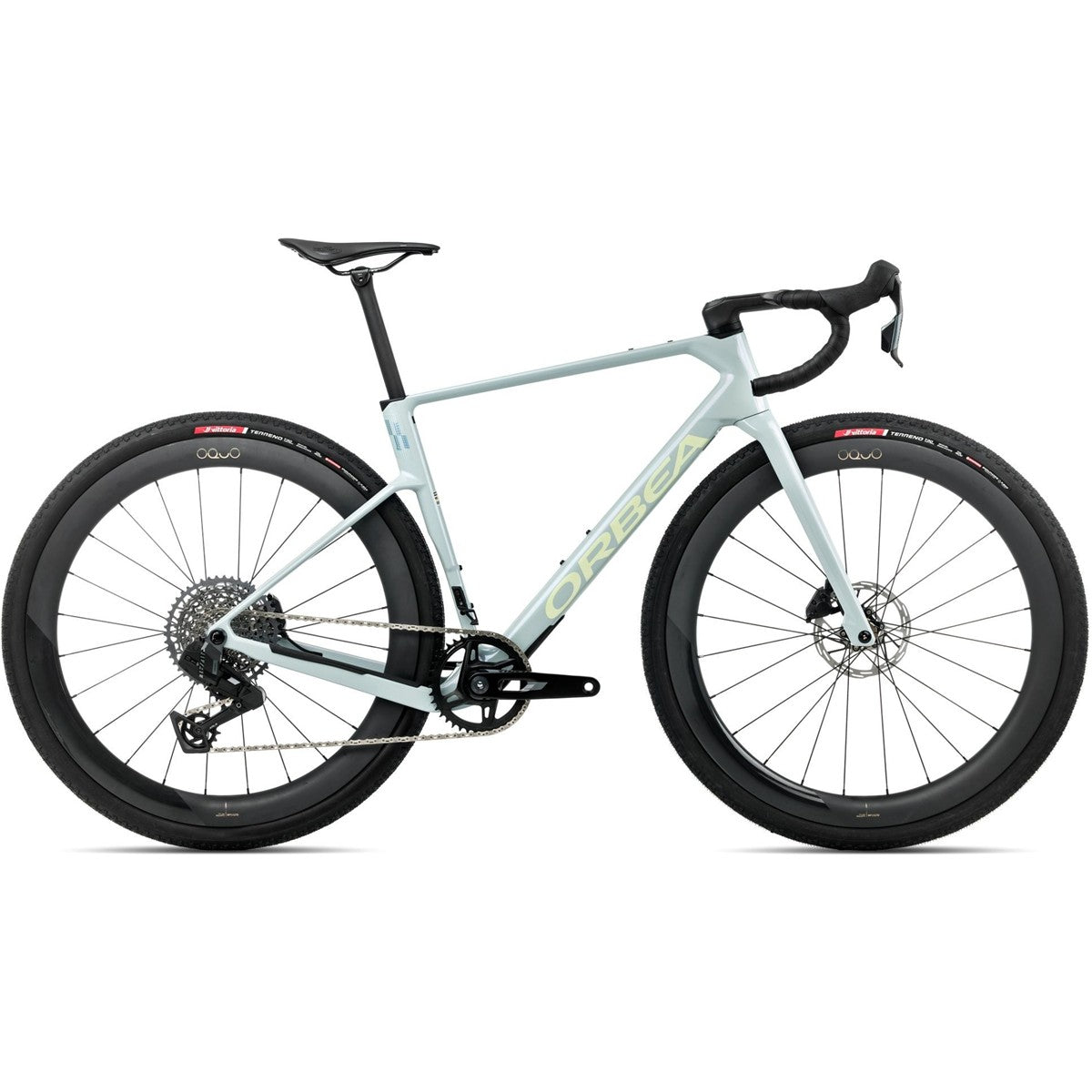 Gravelcykel Orbea Terra Race M31eLTD 1X Rival AXS Frozen Concrete