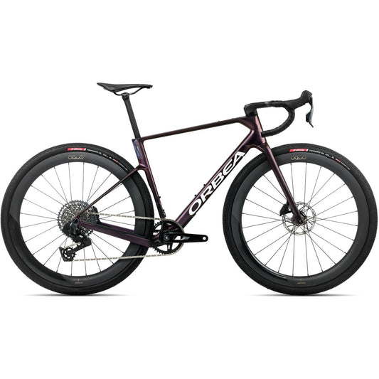 Gravelcykel Orbea Terra Race M31eLTD 1X Rival AXS Sunset Carbon View