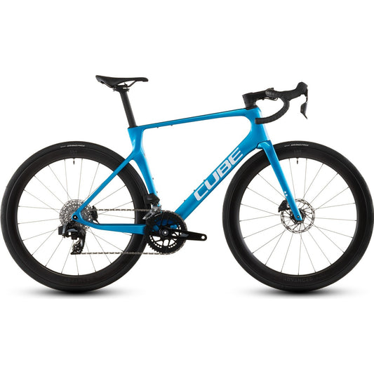 Racercykel Cube Agree C:62 EX Topasblue/White