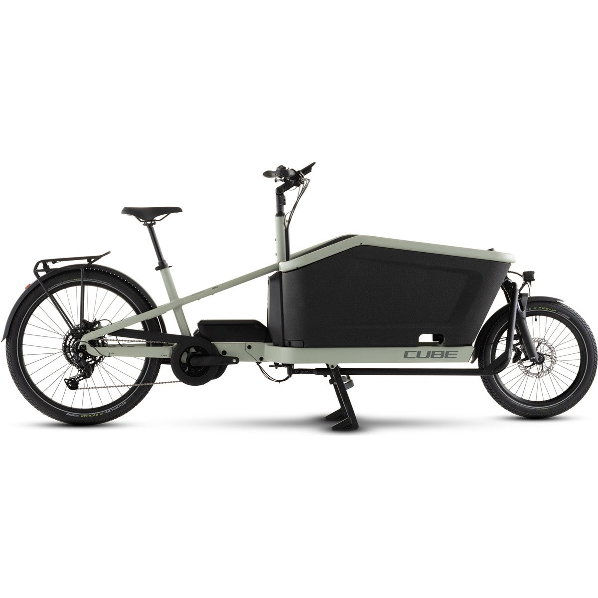 Lådcykel el Cube Cargo Hybrid 800 Pea/Reflex ONESIZE