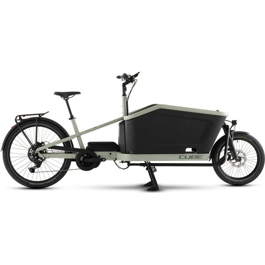 Lådcykel el Cube Cargo Hybrid 800 Pea/Reflex ONESIZE