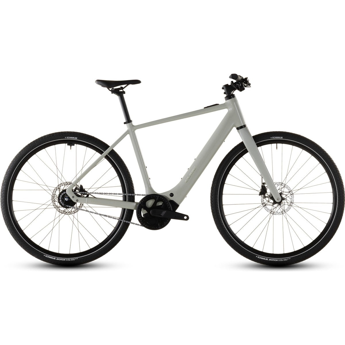 Hybridcykel el Cube Editor Hybrid SLX 400X Reedbeige/Chrome