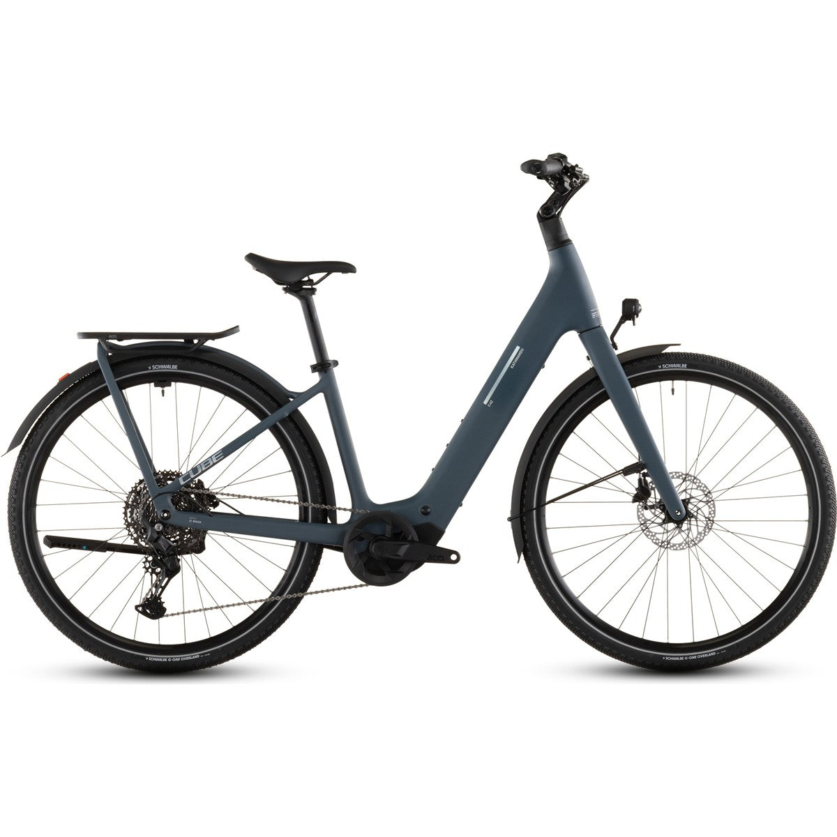 Hybridcykel el Cube Kathmandu Hybrid C:62 Pro 400X Low Spectralblue/Prism