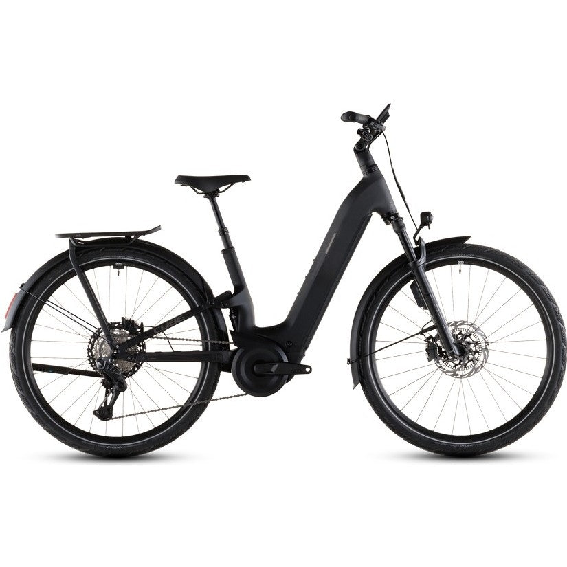 Hybridcykel el Cube Kathmandu Hybrid ONE11 HPC SLT 800 Low Carbon/Silverdust