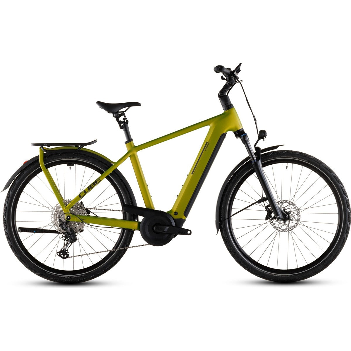 Hybridcykel el Cube Kathmandu Hybrid Pro 800 Lizard/Black
