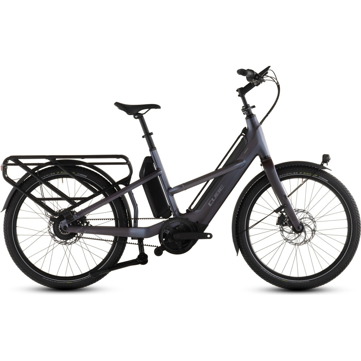 Lastcykel el Cube Longtail Hybrid Comfort 800 Haze/Reflex ONESIZE