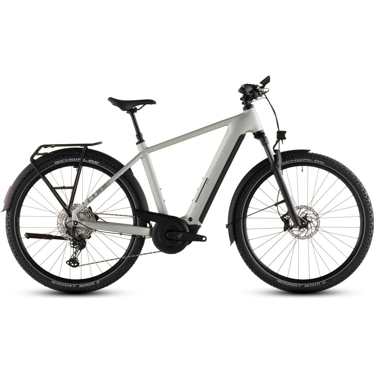 Hybridcykel el Cube Nuride Hybrid EXC 800 Lemongrass/Reflex