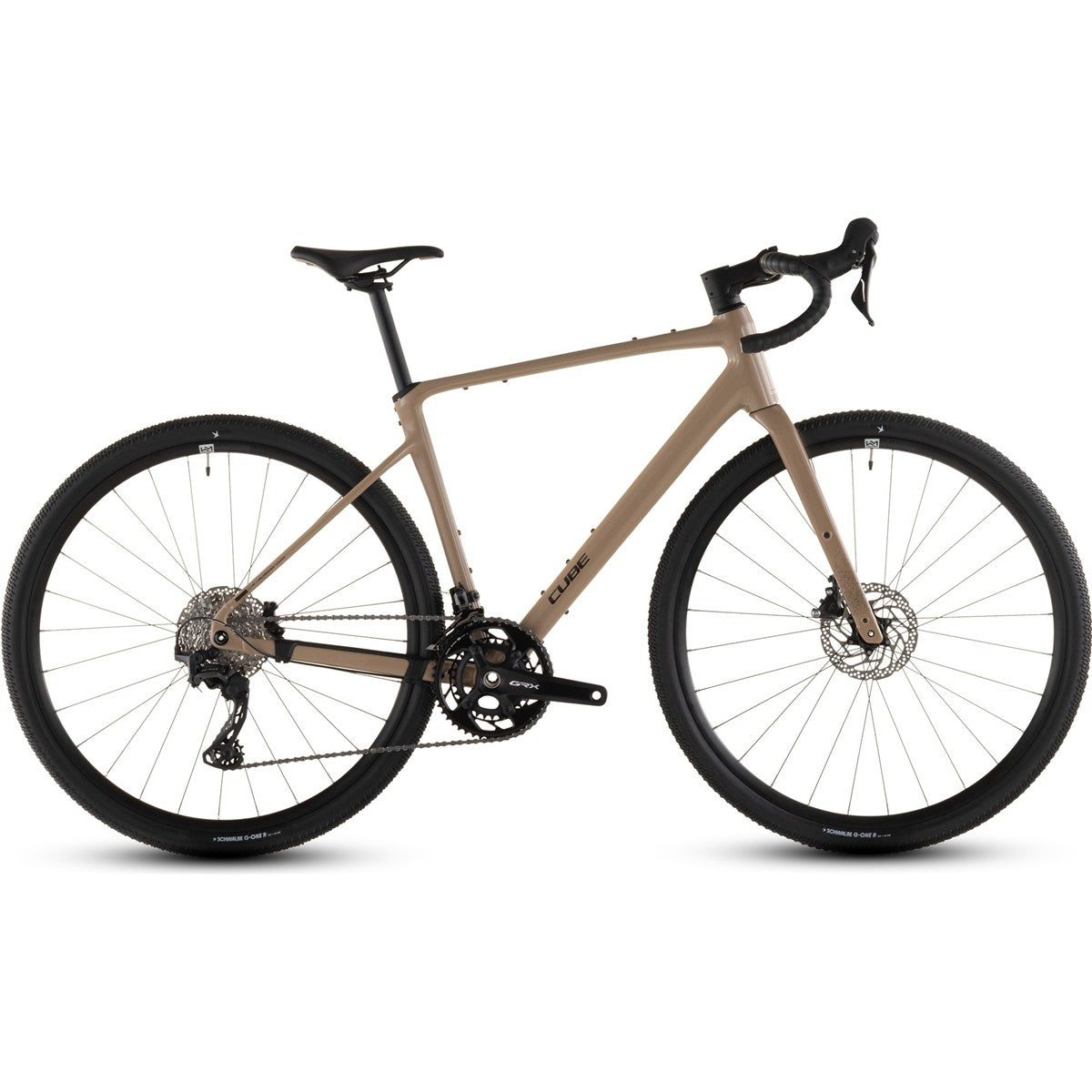 Gravelcykel Cube Nuroad Race Cappuccino/Black