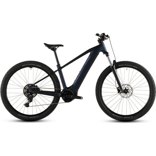 El MTB Cube Reaction Hybrid Performance 600 Indigoblue/Reflex