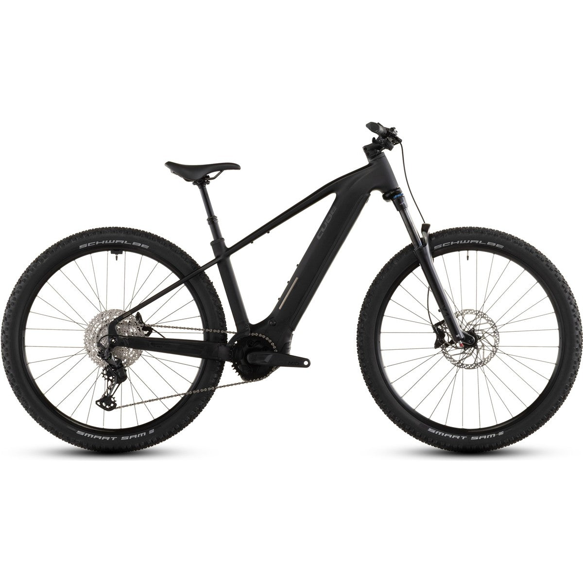 El MTB Cube Reaction Hybrid Pro 800 Blackline