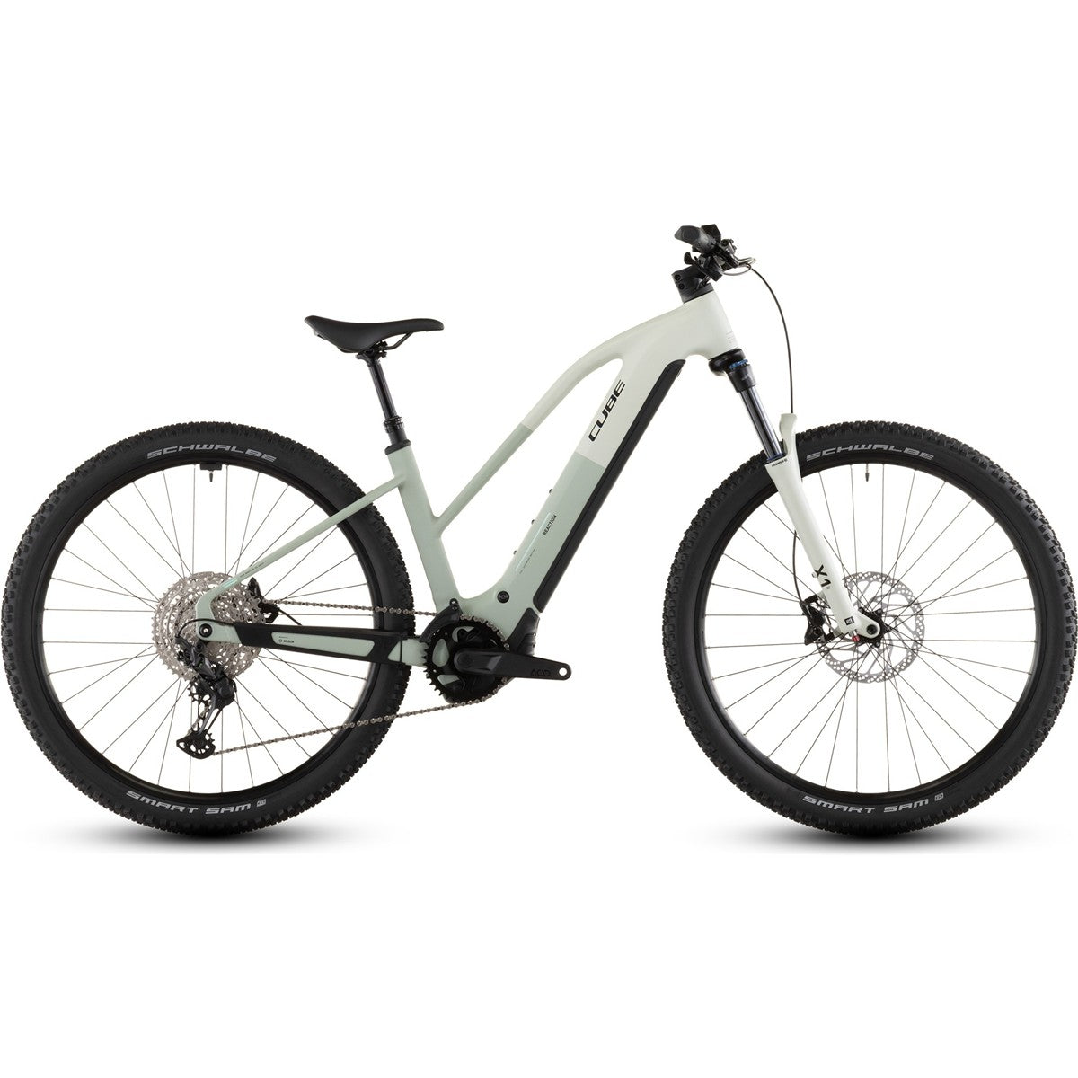 El MTB Cube Reaction Hybrid Pro 800 Mid Desertstone/Driedherbs