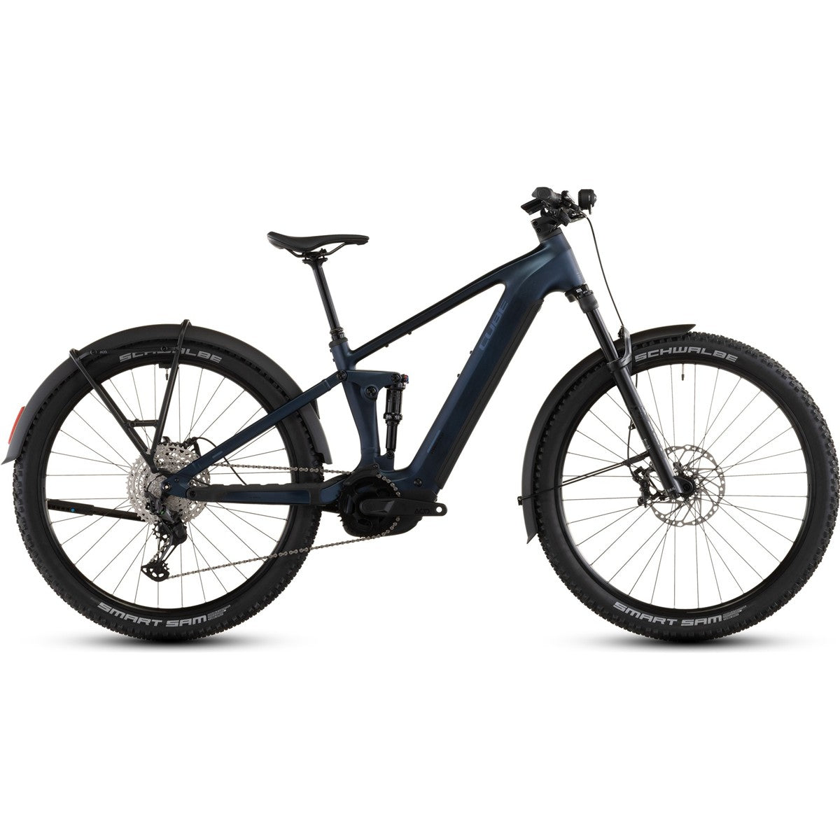 El MTB Cube Stereo Hybrid ONE22 SLX 800 FE Indigoblue/Blue