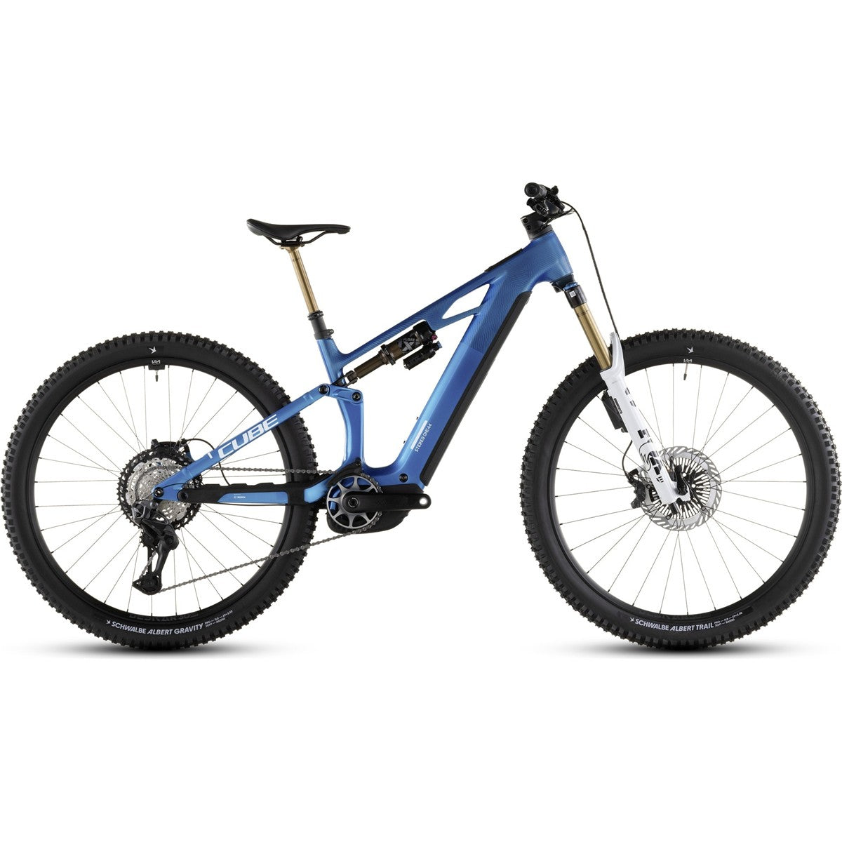 El MTB Cube Stereo Hybrid ONE44 HPC AT 800 Actionteam