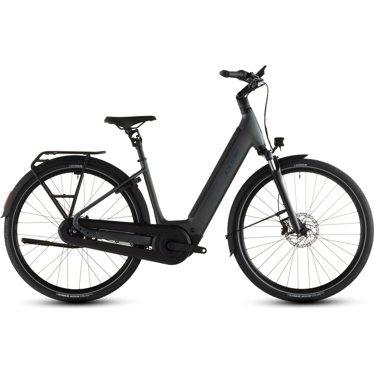 Hybridcykel el Cube Supreme RT Hybrid Comfort EXC 600 Low Sagebrushgreen/Prism