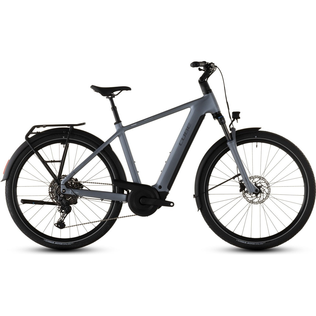 Hybridcykel el Cube Touring Hybrid Pro 800 Pearlgrey/Grey