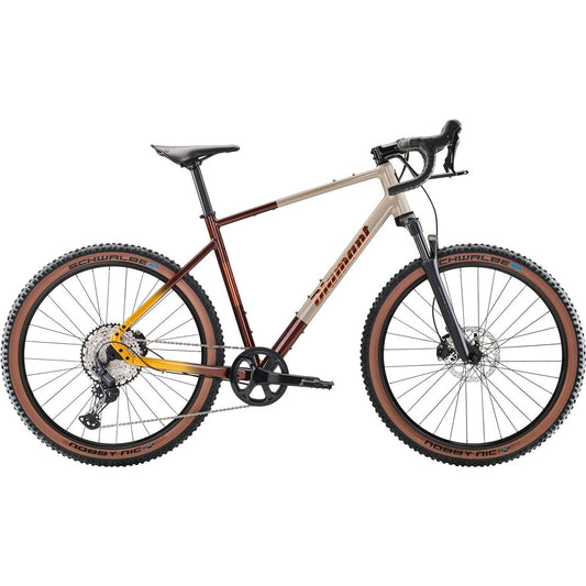 Gravelcykel Diamant 140 Mokkalatte Duotone