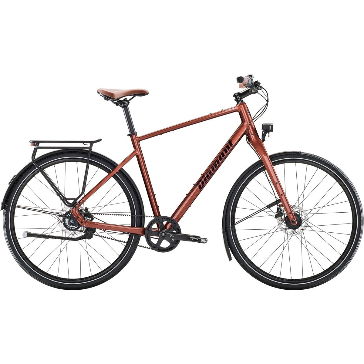 Hybridcykel Diamant Mahon Style Plus Stepover Bronzit Metallic