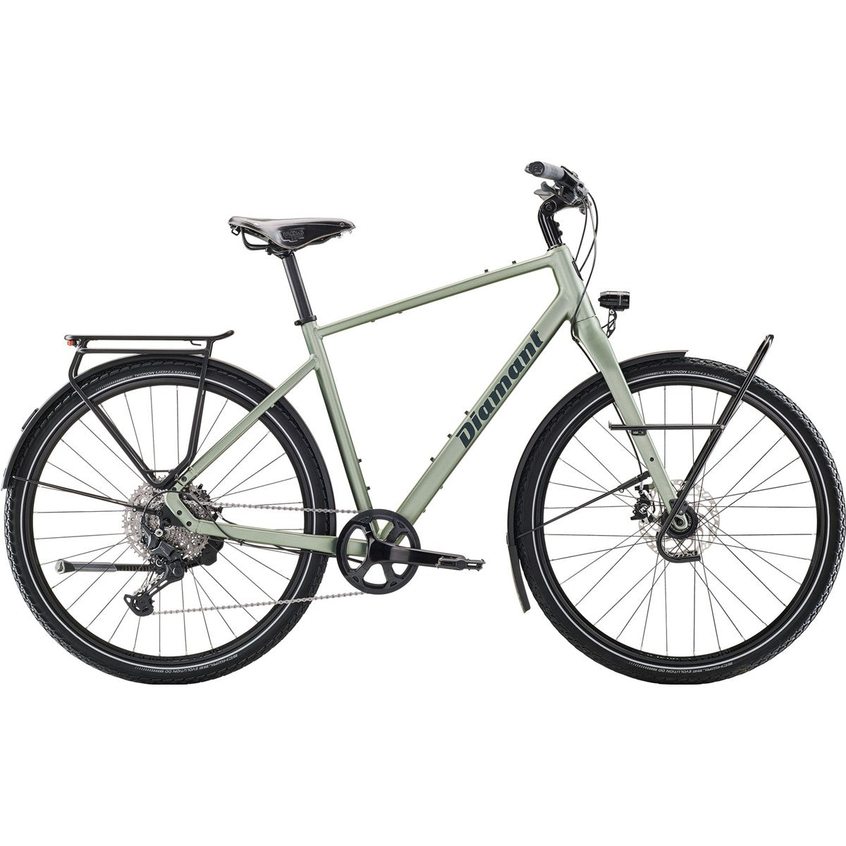 Hybridcykel Diamant Mahon World Heugrün