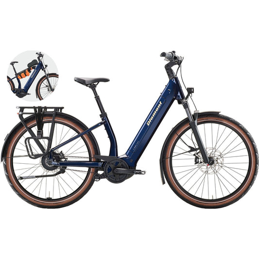 Elcykel Diamant Suvea Style 600Wh Mitternachtsblau