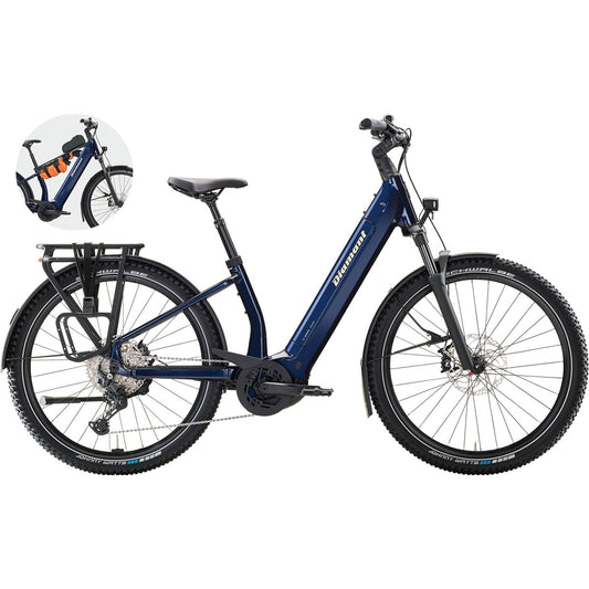 Elcykel Diamant Suvea Trip Plus 800Wh Mitternachtsblau