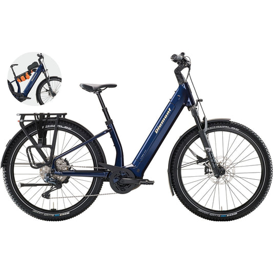 Elcykel Diamant Suvea Trip Pro 600Wh Mitternachtsblau