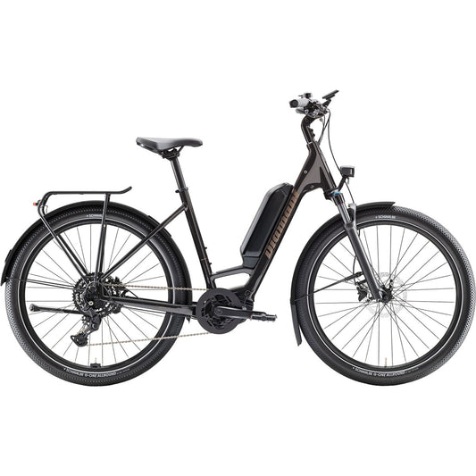 Elcykel Diamant Zing Trip Core Lowstep 545Wh Samtschwarz Metallic