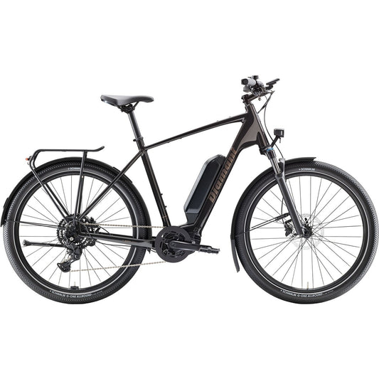 Elcykel Diamant Zing Trip Core Stepover 545Wh Samtschwarz Metallic