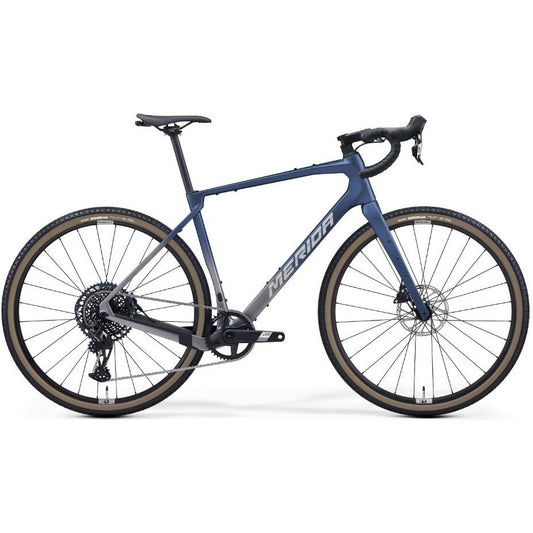 Gravelcykel Merida Silex Legacy Silk Blue/Grey/Flash Bcp