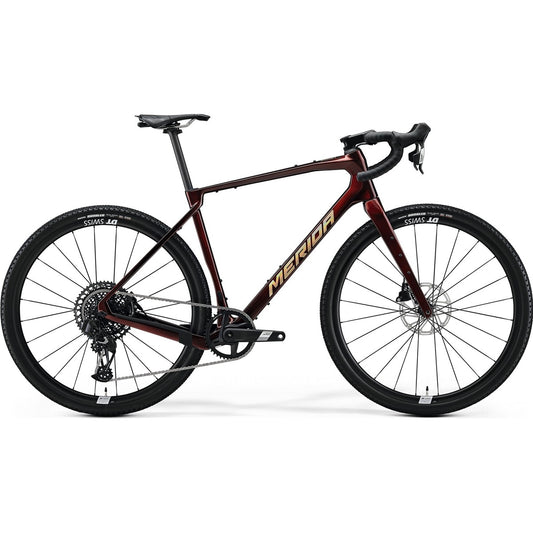 Gravelcykel Merida Silex 8000 Elegant Wildberry/Gold
