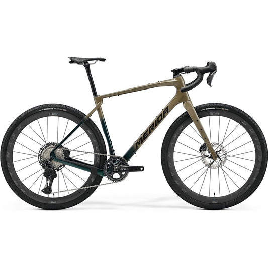 Gravelcykel Merida Silex 9000 Halo Green Fade/Silver Green