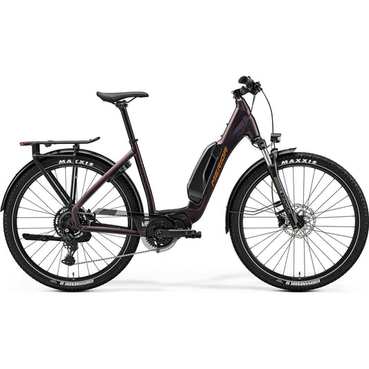 Hybridcykel el Merida eSpresso CC 400 EQ SE Silk Black/Brown
