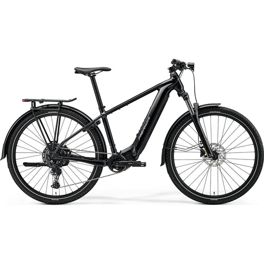 Hybridcykel el Merida eBig.Nine 400 EQ Metallic Black/Gunmetal Grey