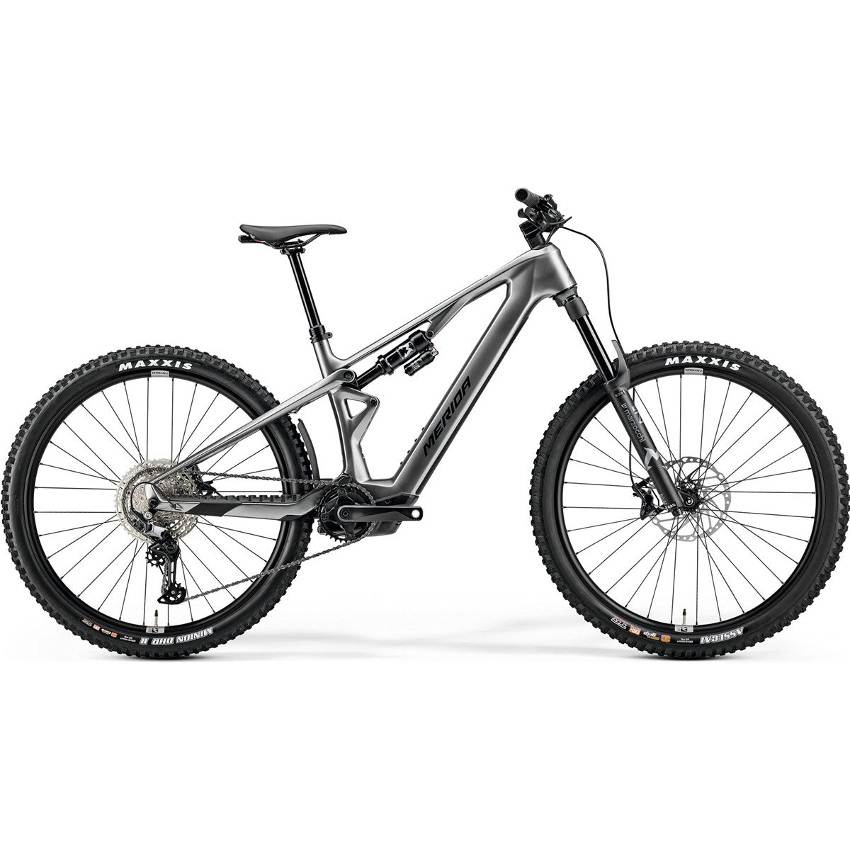 El MTB Merida eOne-Sixty SL 6000 Gunmetal Grey/Black