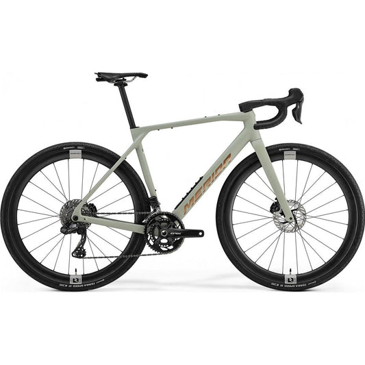 Gravel bike Merida Mission 7000 Matt Early Grey Moss/Bronze