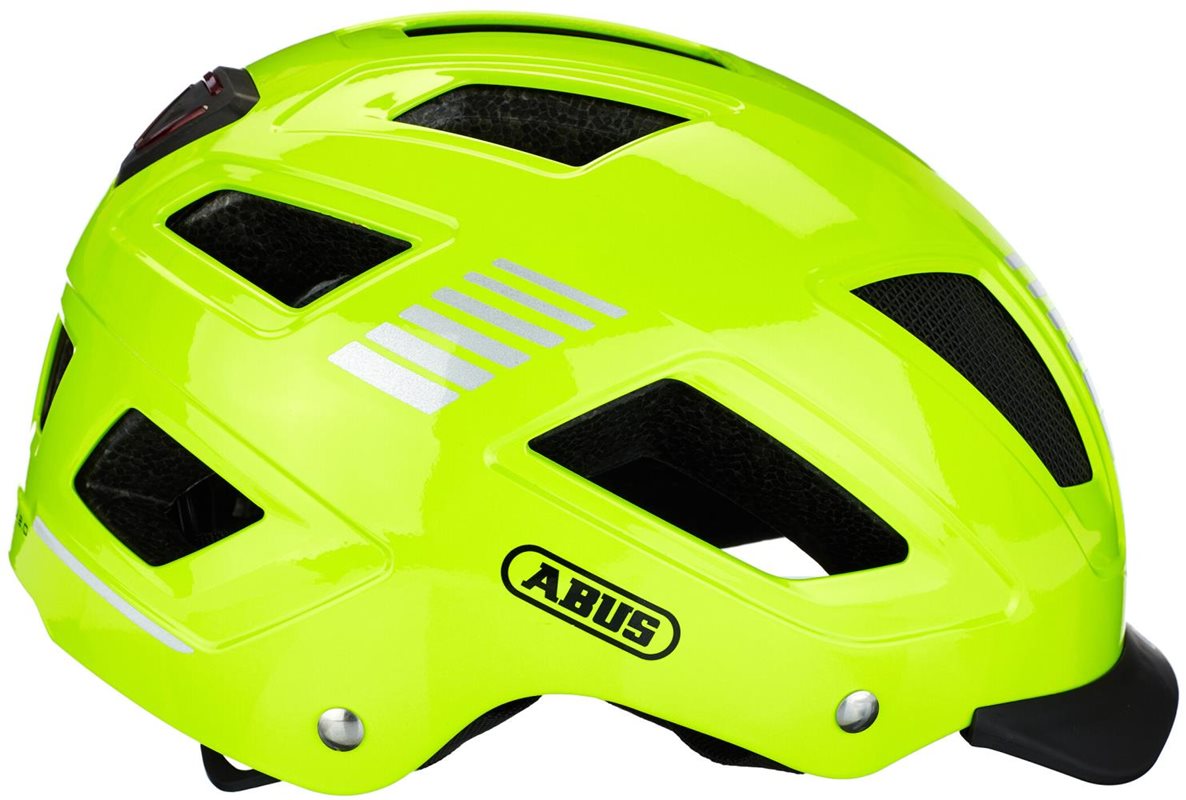 Abus Cykelhjälm Hyban 2.0 Signal Yellow